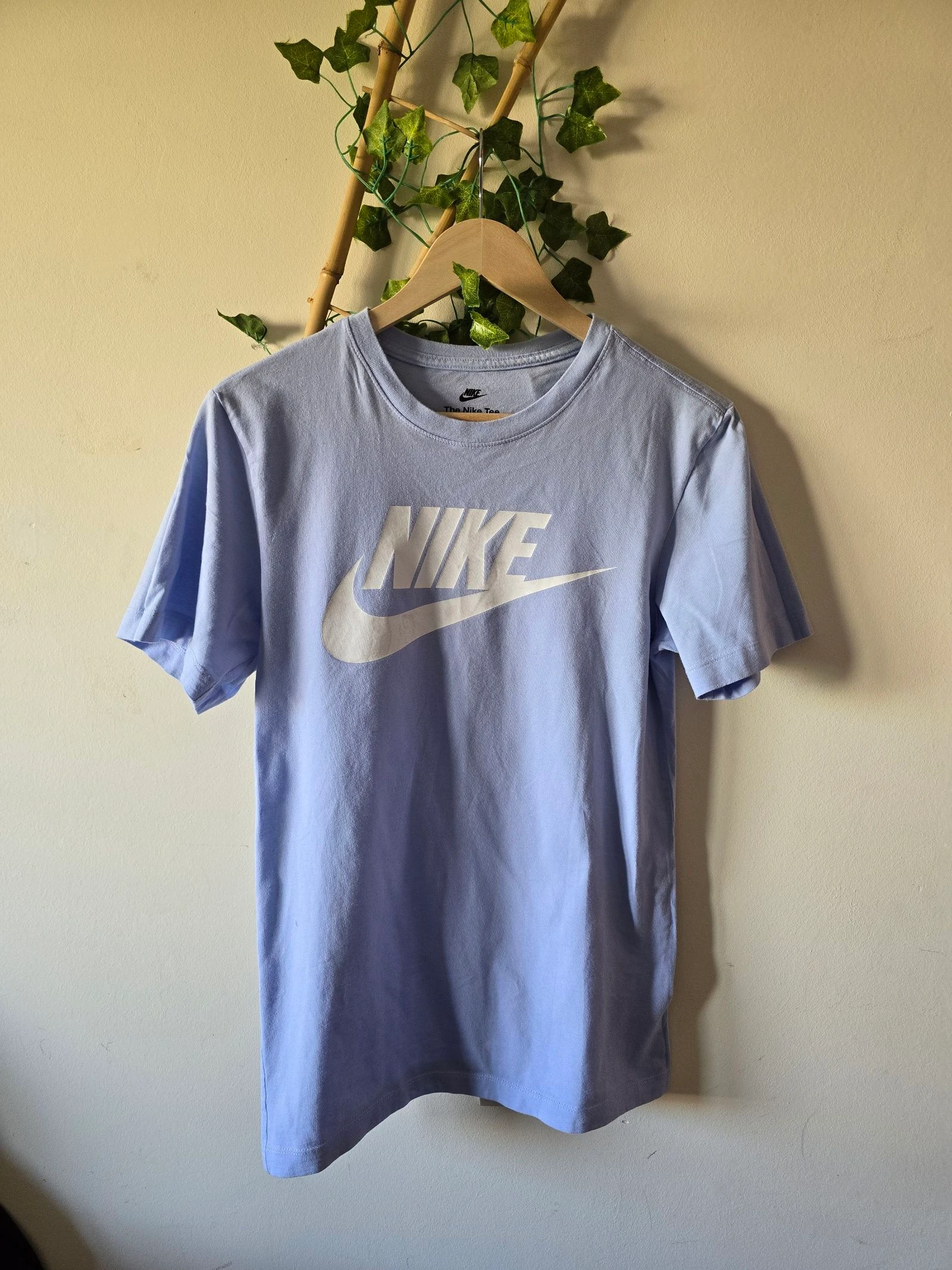 Camiseta Nike Originals azul-talla XS